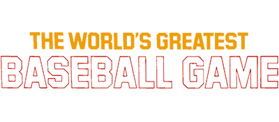 The Worlds Greatest Baseball Game logo for Commodore 64